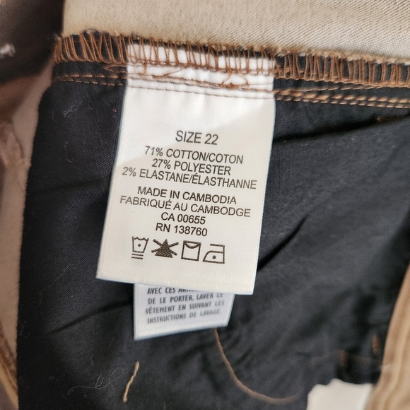 Penningtons Brown Jeggings Skinny Jeans Stretchy High Waisted Rise Plus size 22 - Picture 11 of 12